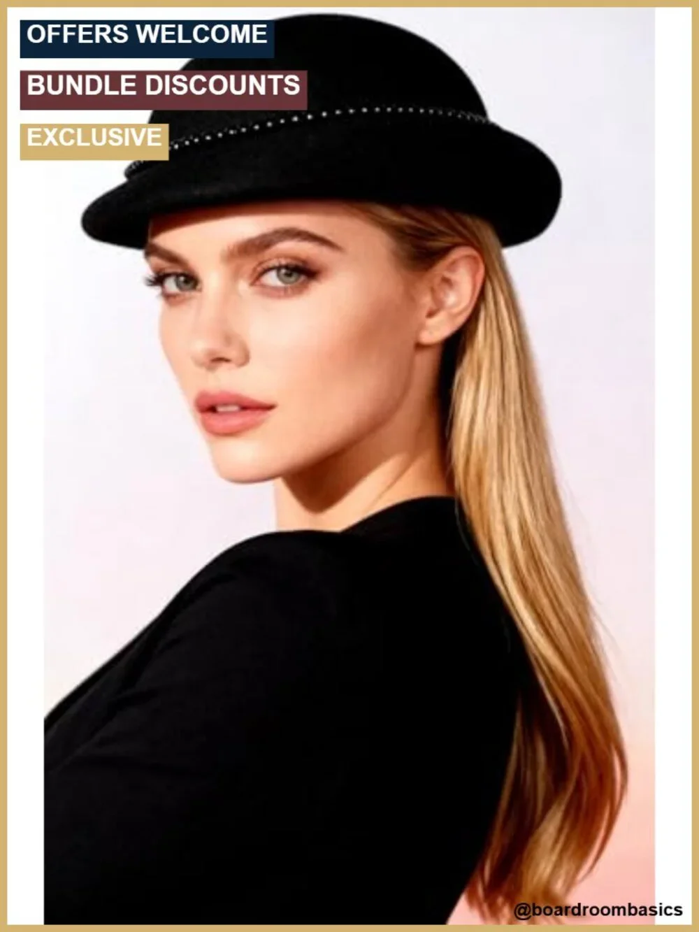 Women Wool Beret Vintage French Hat with Pearl Beads Adjustable Party Cap